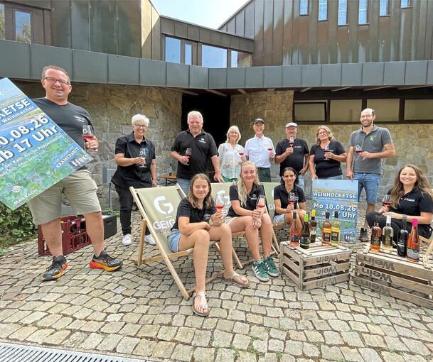 Die Ludwigsburger Weinmacher freuen sich auf die Poppenweiler Weinhocketse am Montag, 10. August, auf dem Platz vor der katholischen Kirche.