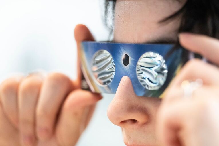 Sonnenfinsternis-Brille Sonnenfinsternis-Brille