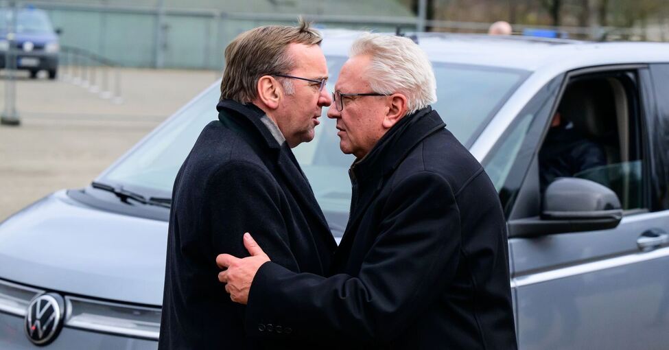 Boris Pistorius und Armin Papperger Boris Pistorius und Armin Papperger