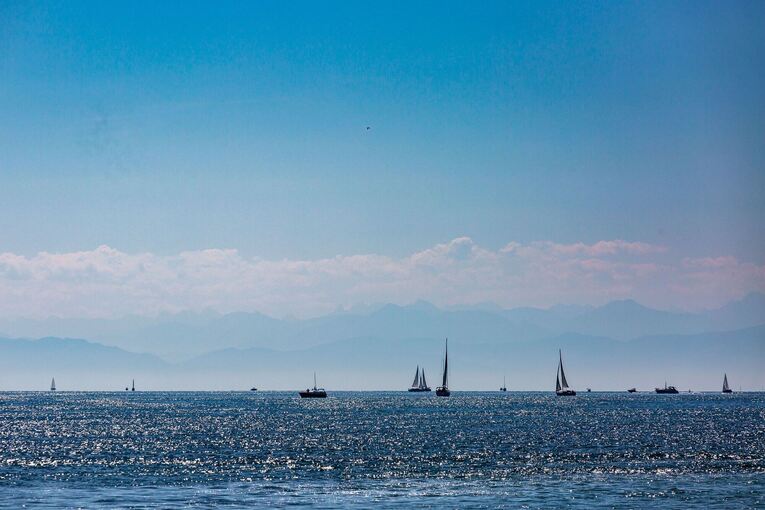 Sommerwetter am Bodensee Sommerwetter am Bodensee
