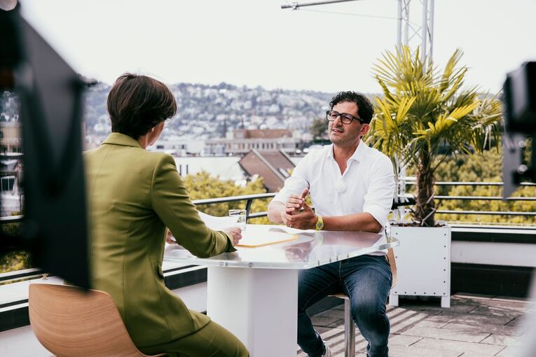 ZDF-Sommerinterview mit Luigi Pantisano ZDF-Sommerinterview mit Luigi Pantisano