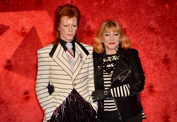 Figur von David Bowie bei Madame Tussauds Figur von David Bowie bei Madame Tussauds