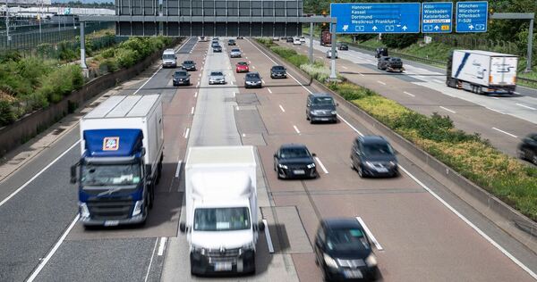 Verkehr auf der A5