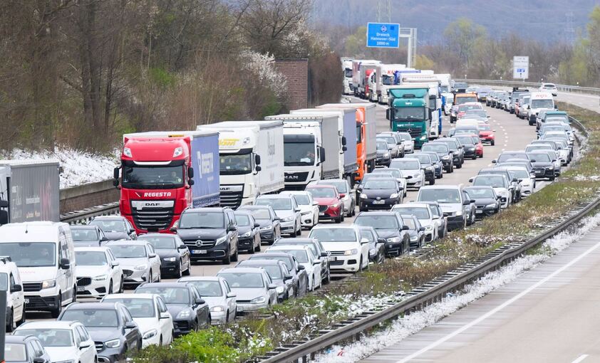 Staus erwartet Staus erwartet