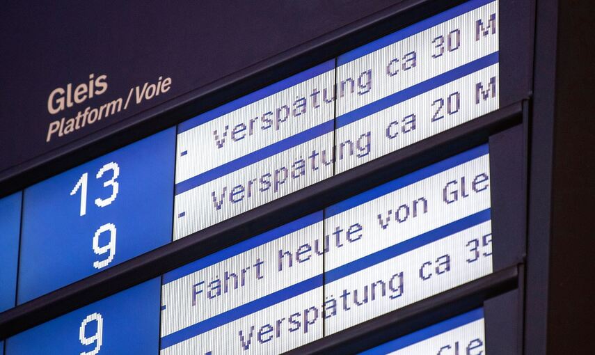 Verpätungen bei der Bahn Verpätungen bei der Bahn
