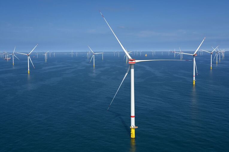 Bau eines Offshore-Windparks von EnBW Bau eines Offshore-Windparks von EnBW
