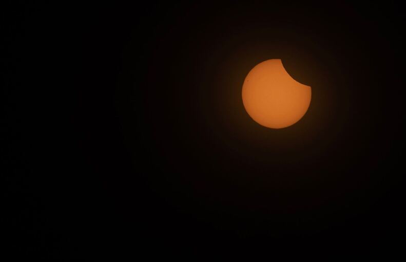 Partielle Sonnenfinsternis – Mallorca Partielle Sonnenfinsternis – Mallorca