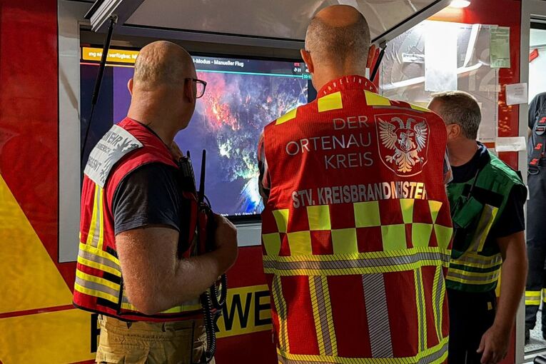 Waldbrand im Ortenaukreis