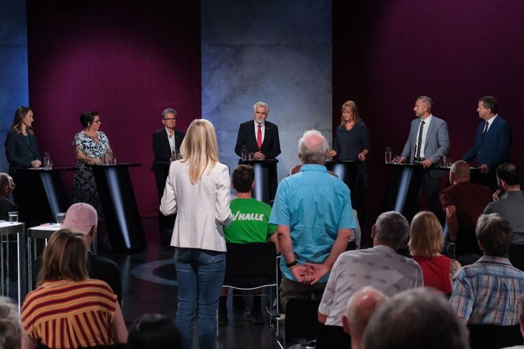 MDR-Wahlarena zur Landtagswahl in Sachsen-Anhalt