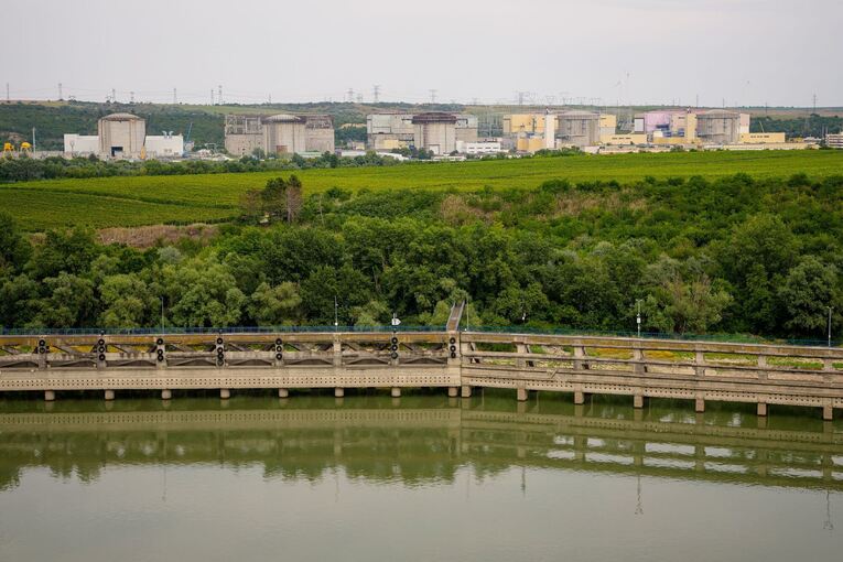 Niedrigwasser der Donau in Rumänien