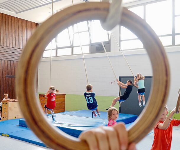 Angebote gibt es nicht nur auf dem Sportplatz der Wiesentalhalle, sondern auch in der Halle selbst.