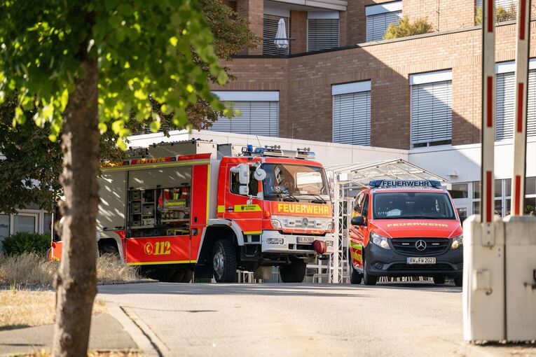 Explosionsgefahr wegen Gefahrstoff in Klinikapotheke