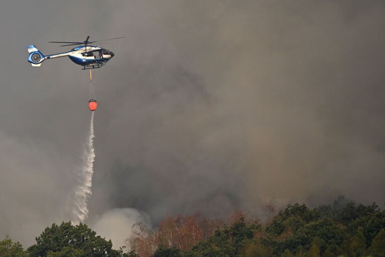 Waldbrand im Hürtgenwald