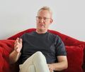 Alexander Wehrle auf der LKZ-Newscouch. Alexander Wehrle auf der LKZ-Newscouch.