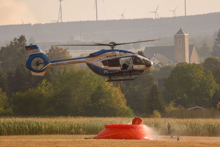 Waldbrand im Hürtgenwald