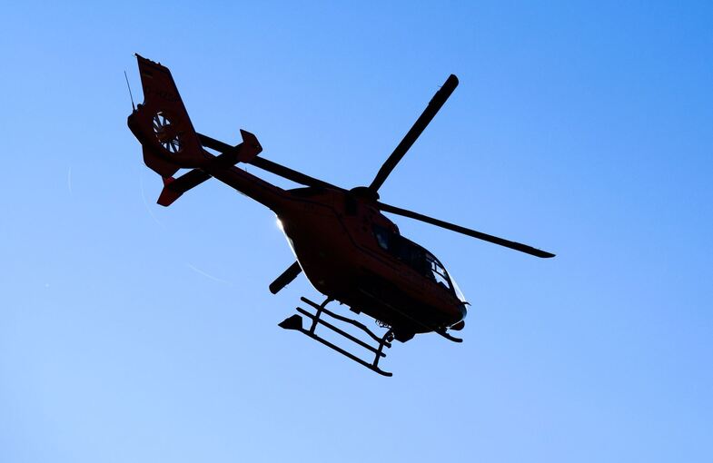 Rettungshubschrauber Rettungshubschrauber