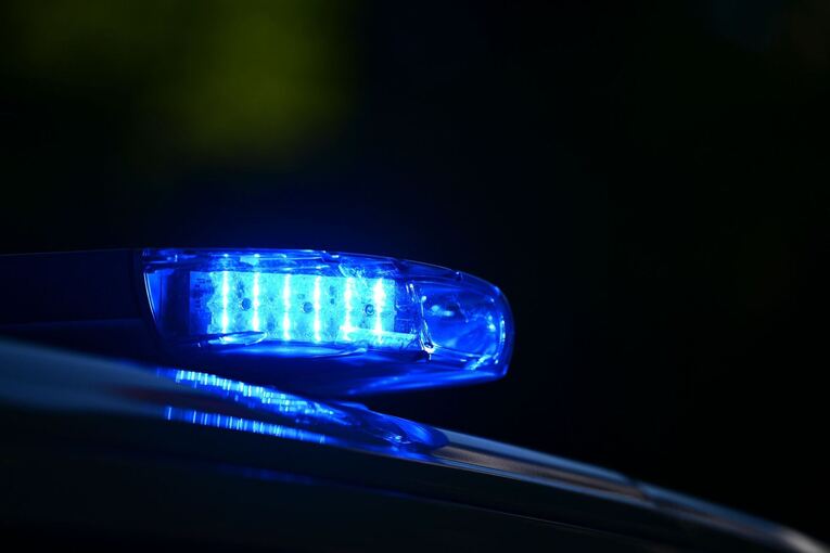 Blaulicht auf einem Polizeiauto