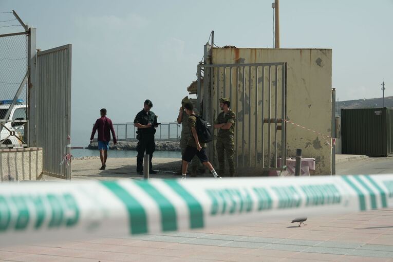 Grenzübergang in Ceuta