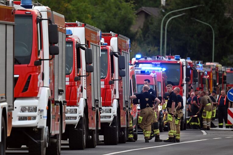 Waldbrand im Hürtgenwald