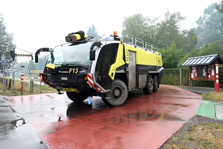 Waldbrand im Hohen Venn