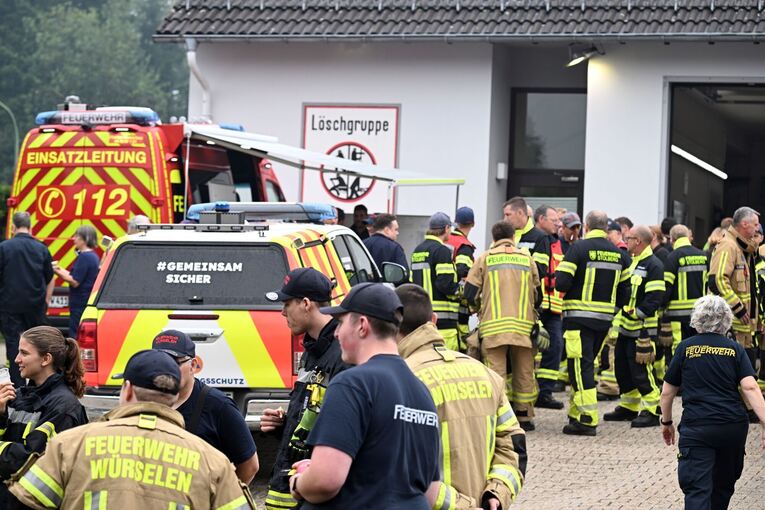 Waldbrand im Hohen Venn