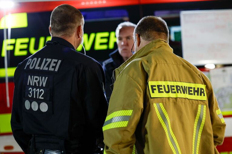 Waldbrand im Hohen Venn