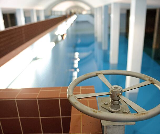 Ein Hochbehälter der Bodensee-Wasserversorgung.