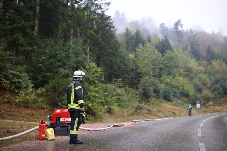 Waldbrand bei Schramberg Waldbrand bei Schramberg