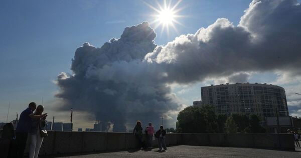 Ukraine-Krieg - Drohnenangriff auf St. Petersburg Ukraine-Krieg - Drohnenangriff auf St. Petersburg