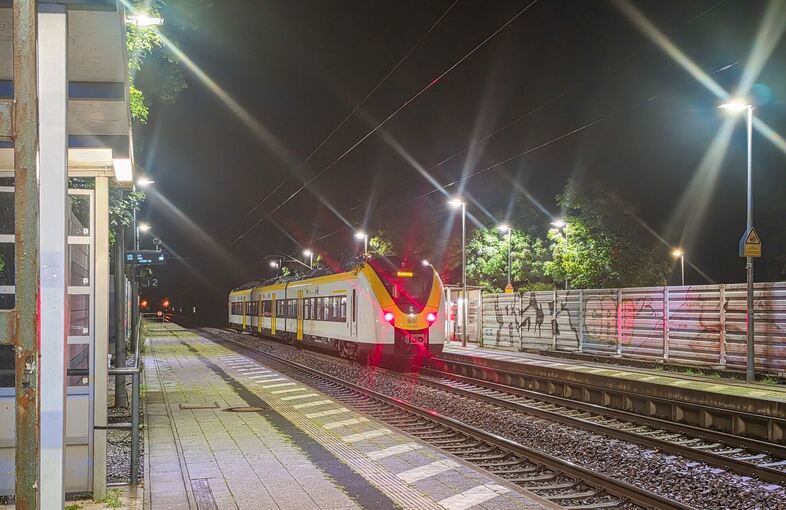Bahn-Sicherheitsmann stürzt aus Zug Bahn-Sicherheitsmann stürzt aus Zug