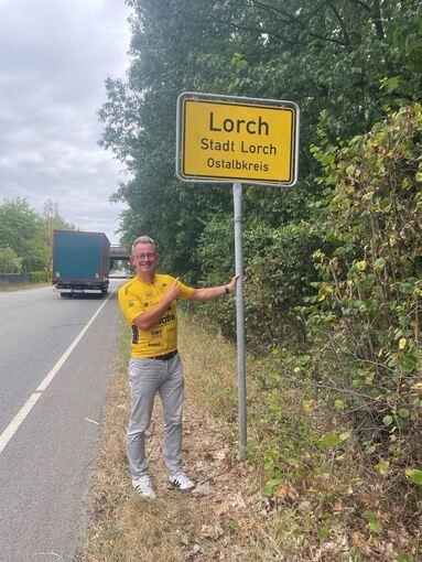Schildertausch Lorch und Lorsch Schildertausch Lorch und Lorsch