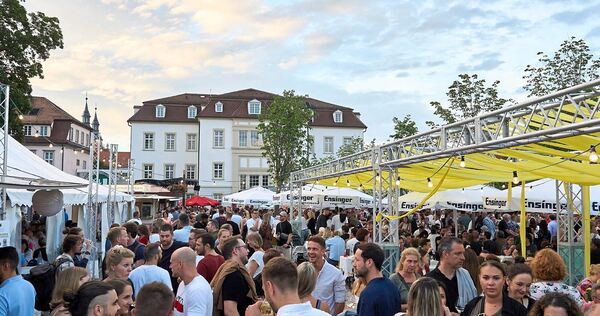 Die Weinlaube ist nur noch bis Samstag geöffnet.