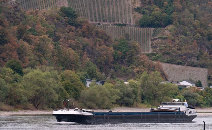 Wieder mehr Wasser im Rhein Wieder mehr Wasser im Rhein