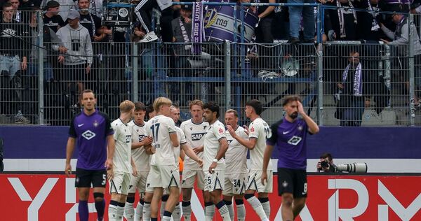Fußball, Männer: DFB-Pokal, Erzgebirge Aue - TSG 1899 Hoffenheim