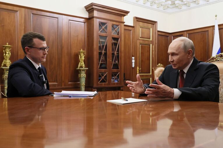 Russlands Präsident Putin Russlands Präsident Putin