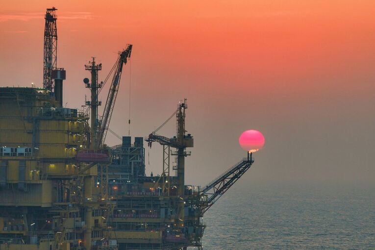 Offshore-Ölfeld in China