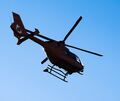 Auch ein Rettungshubschrauber war im Einsatz.
