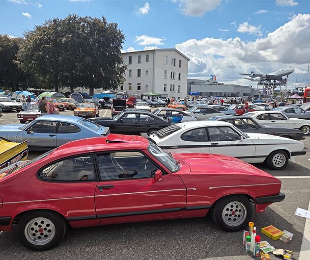 1969 wurde der Ford Capri erstmals gebaut. Der Wagen hat seitdem eine treue Fangemeinde. Am Wochenende haben sich Capri-Begeisterte in Speyer getroffen.