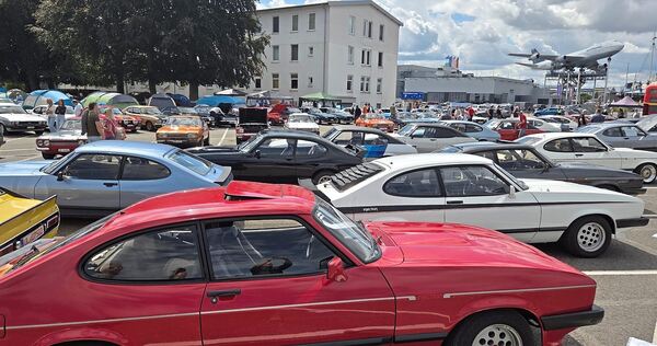 1969 wurde der Ford Capri erstmals gebaut. Der Wagen hat seitdem eine treue Fangemeinde. Am Wochenende haben sich Capri-Begeisterte in Speyer getroffen.
