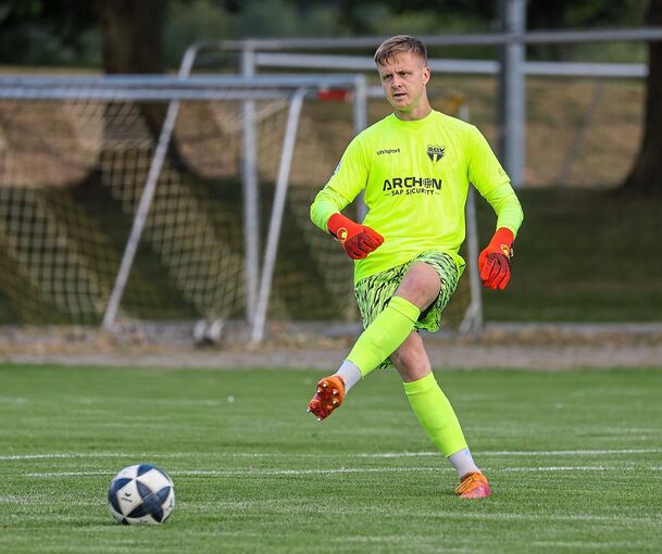Noch ohne Gegentor: SGV-Keeper Benedikt Grawe.