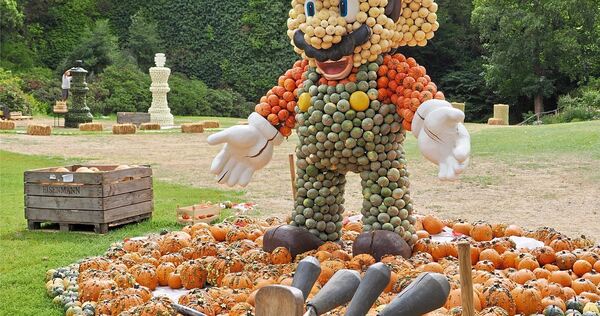 Super Mario ist nun auch als Kürbisvariation erlebbar.