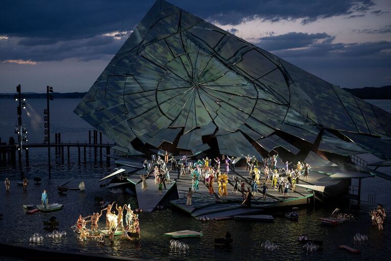 Bregenzer Festspiele - Fotoprobe Giuseppe Verdis «La traviata»