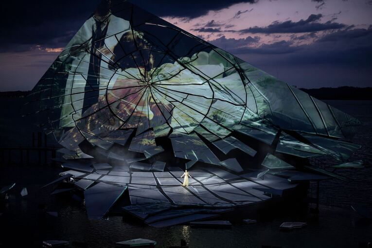 Bregenzer Festspiele - Fotoprobe Giuseppe Verdis «La traviata»