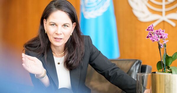 Annalena Baerbock bei der UN