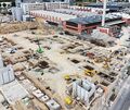 Rasanter Fortschritt: Der Projektentwickler Inbright baut auf dem ehemaligen Mann+Hummel-Areal ein Industriezentrum. Die Hallen Rasanter Fortschritt: Der Projektentwickler Inbright baut auf dem ehemaligen Mann+Hummel-Areal ein Industriezentrum. Die Hallen bleiben stehen. Schon Mitte 2027 sollen die rund 100.000 Quadratmeter Fläche vermietet werden.