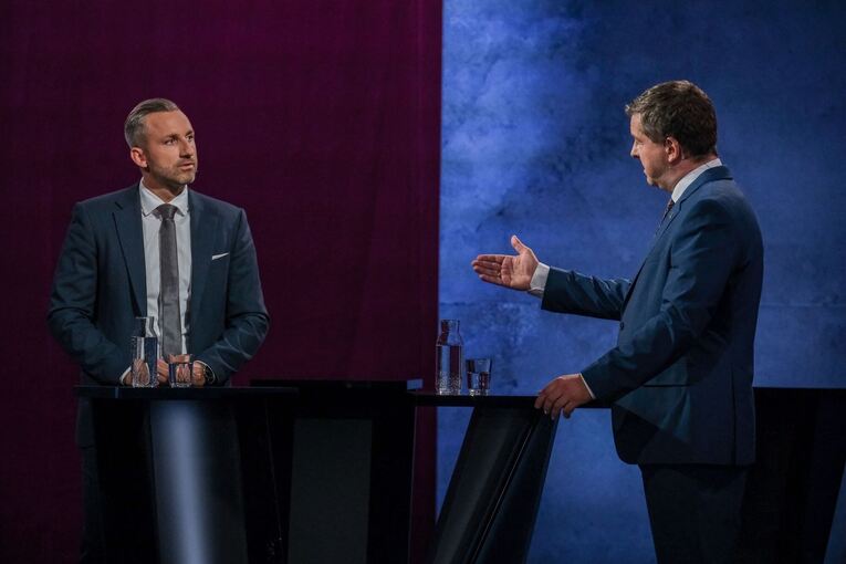 MDR-Wahlarena mit den Spitzenkandidaten zur Landtagswahl