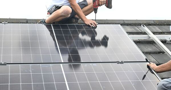 Installation einer PV-Anlage