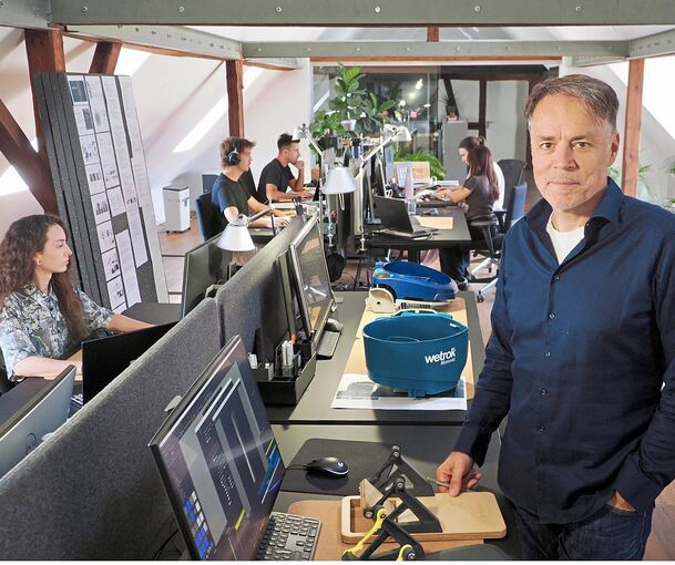 Tim Storti und sein Team entwickeln Produkte für Weltmarken. Für ihn entscheidet Design heute über den Markterfolg.