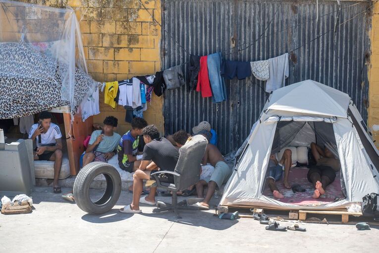 Migranten in Spanien - Ceuta Migranten in Spanien - Ceuta
