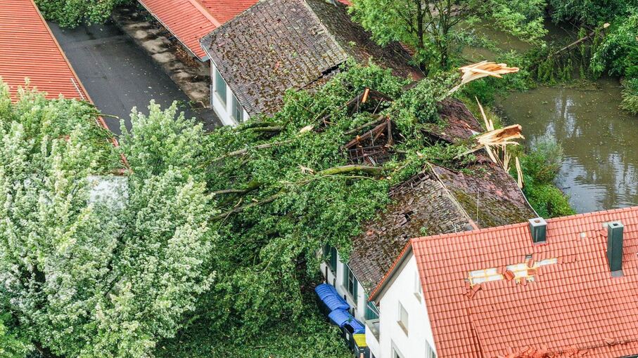 Unwetter in Baden-Württemberg